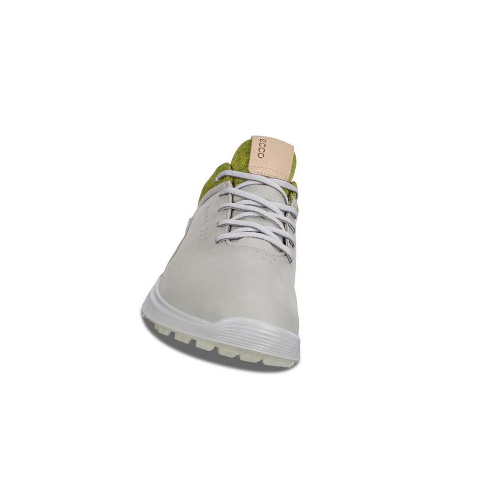 Ecco S-three Spikeless Golfsko Herre Beige | NO 556EBC